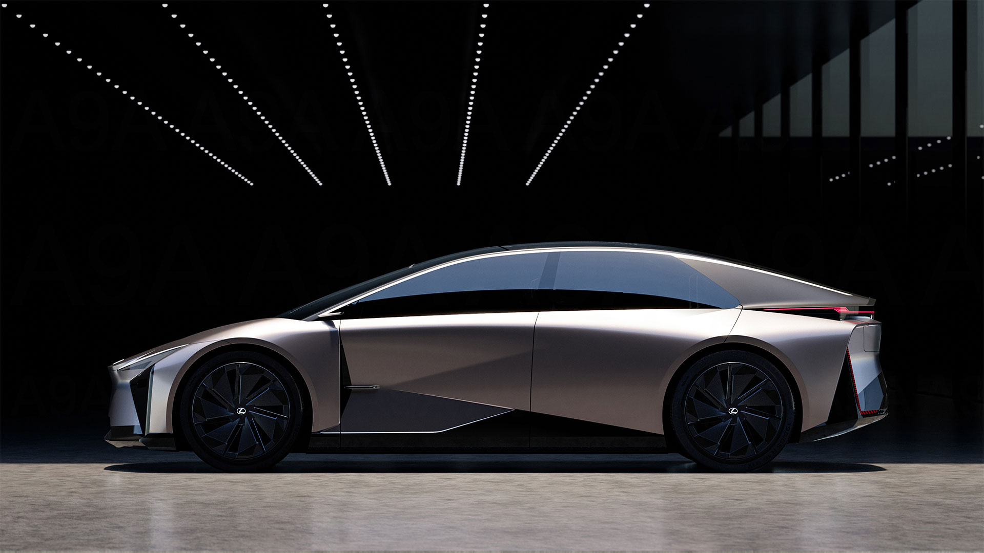 The Lexus LF-ZC Concept vehicle. Not available for purchase.