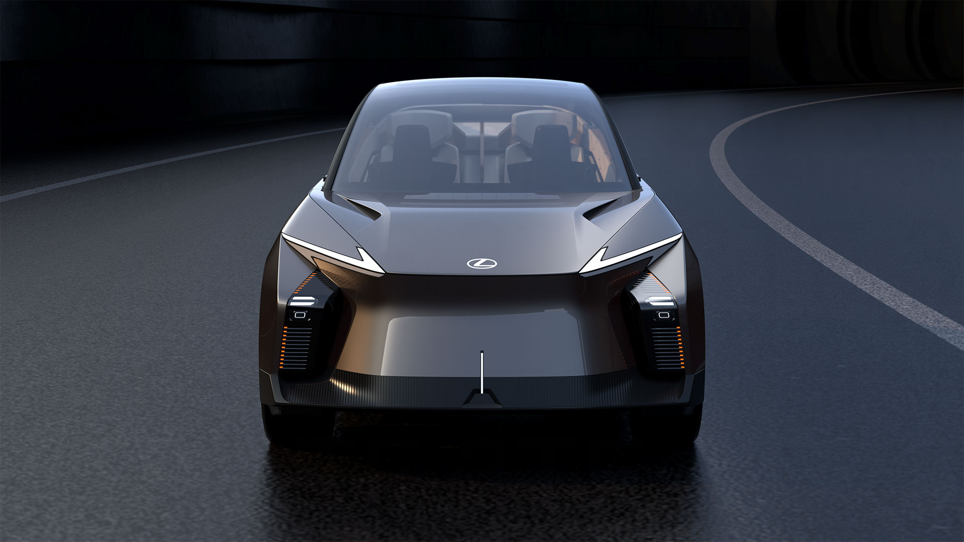 The Lexus LF-ZL Concept vehicle. Not available for purchase.