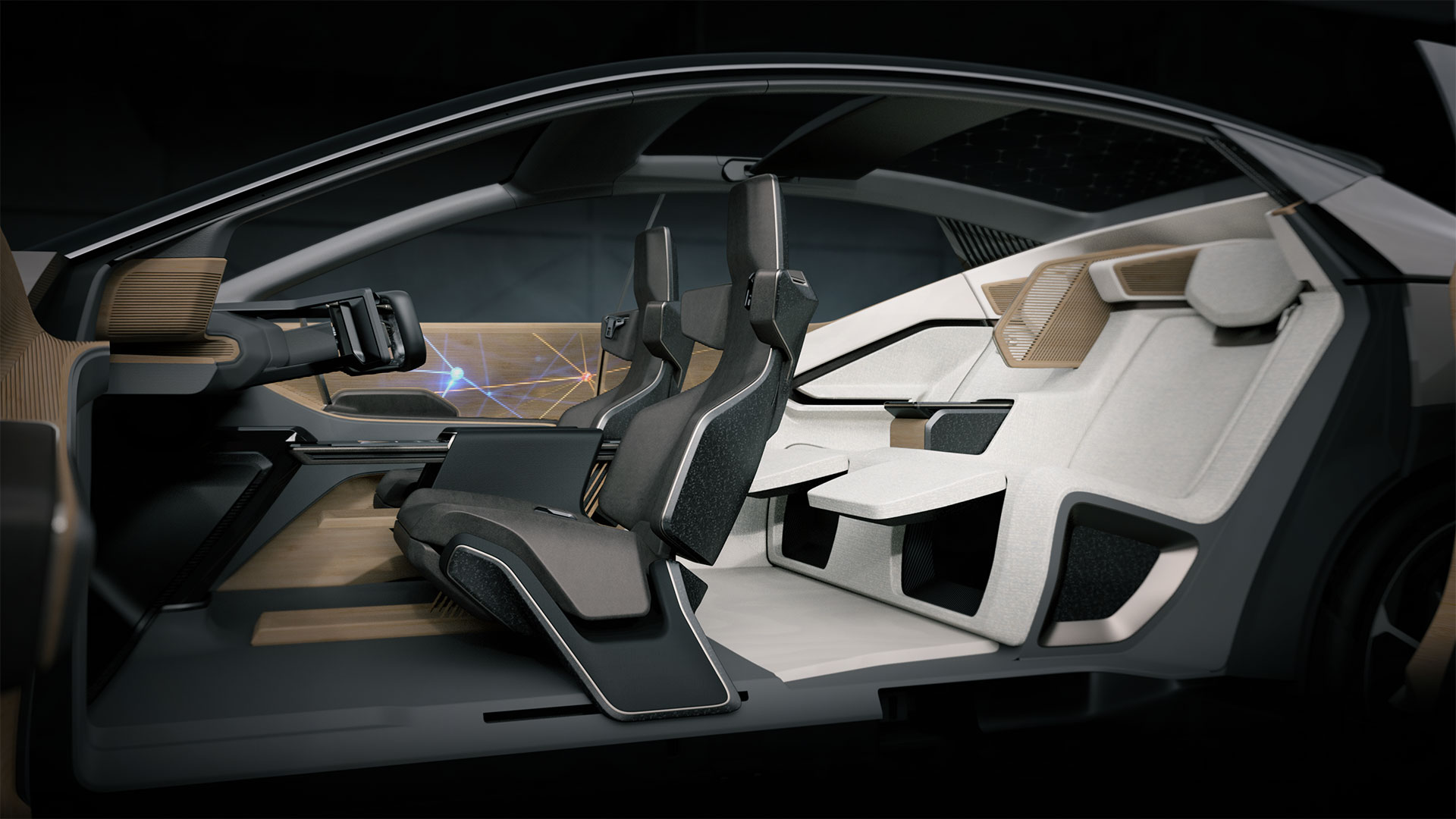 The Lexus LF-ZL Concept vehicle. Not available for purchase.