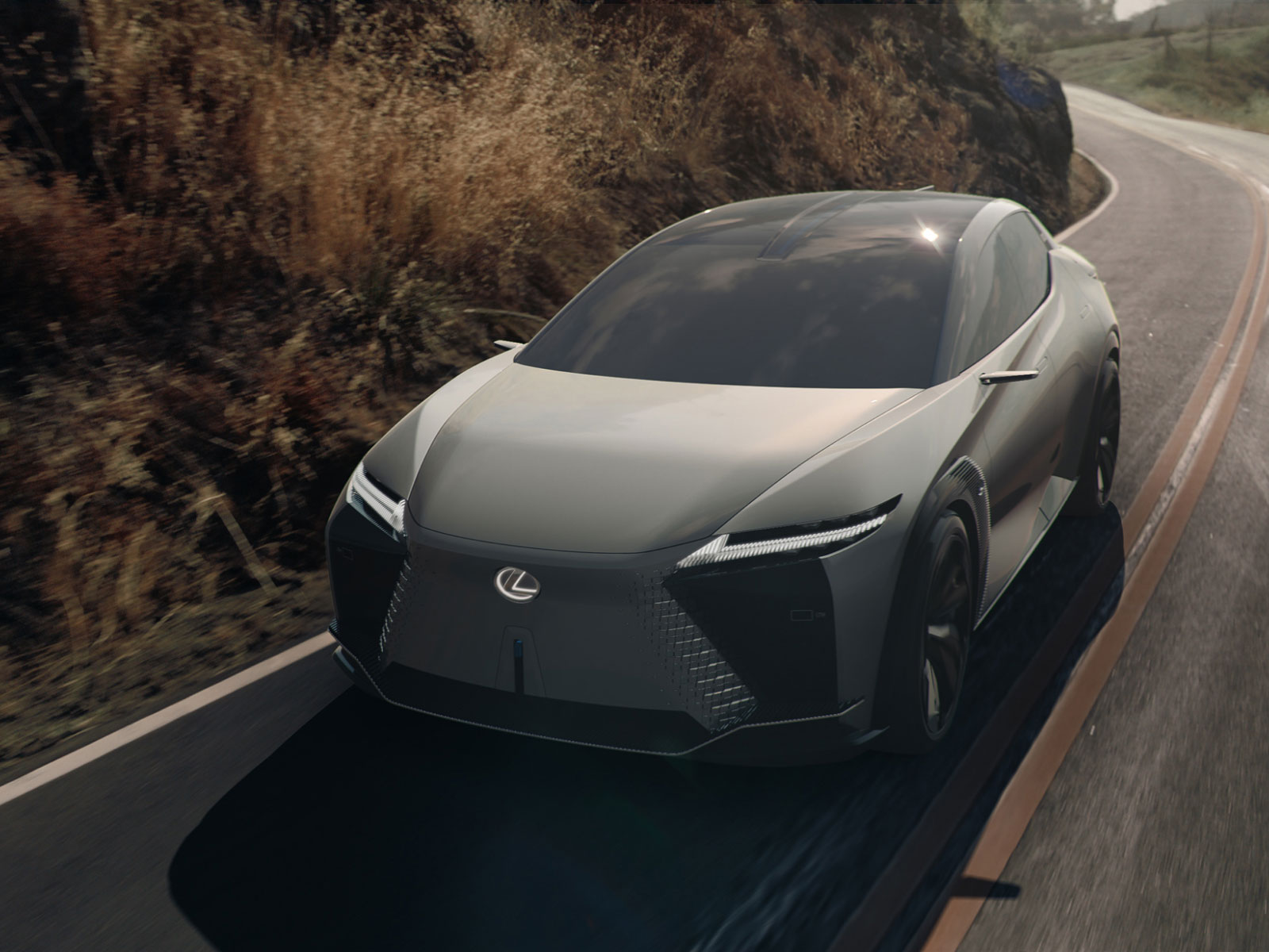The Lexus LF-Z Electrified Concept Car