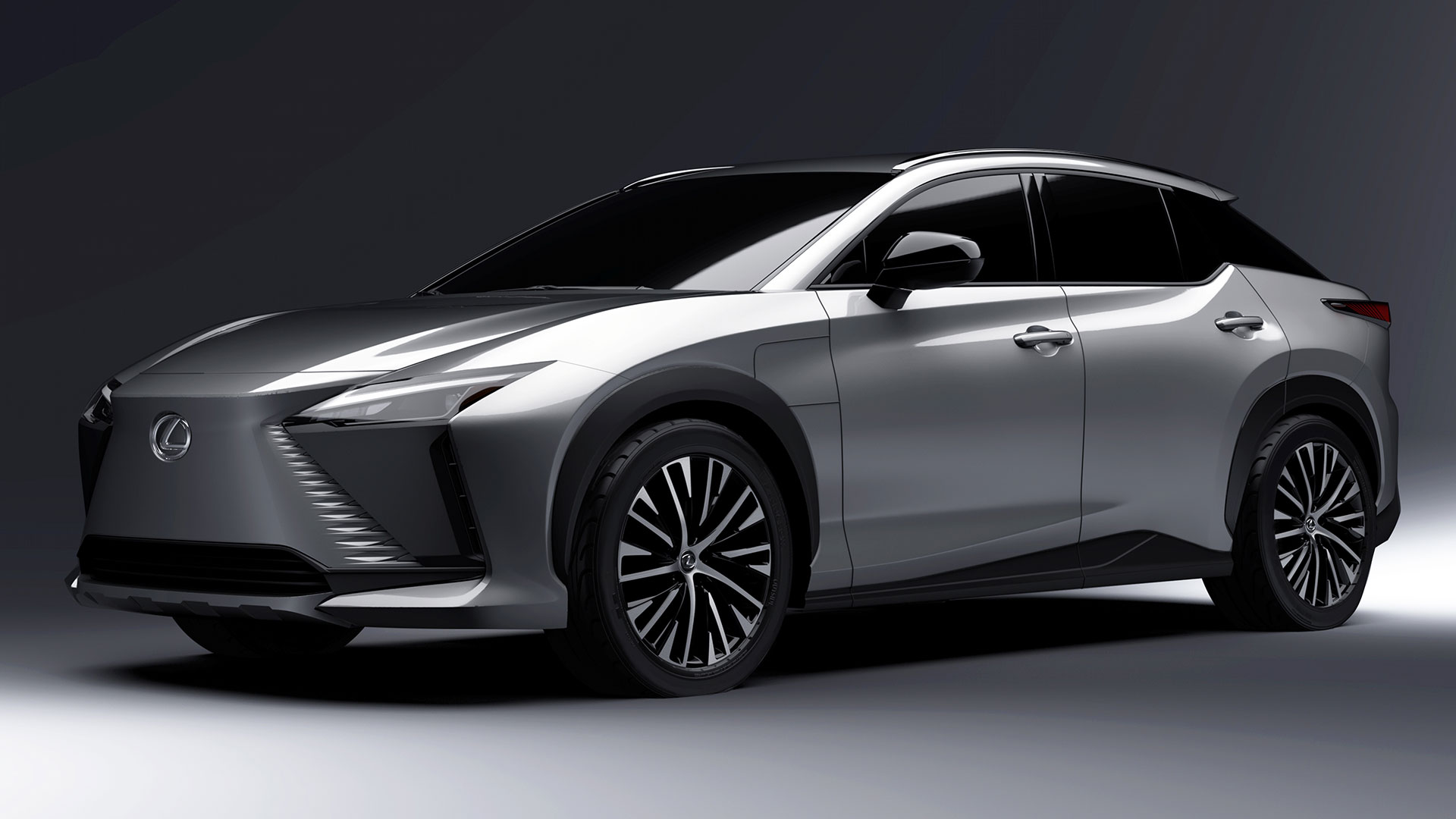 Lexus RZ 450e (Pre-production model shown).