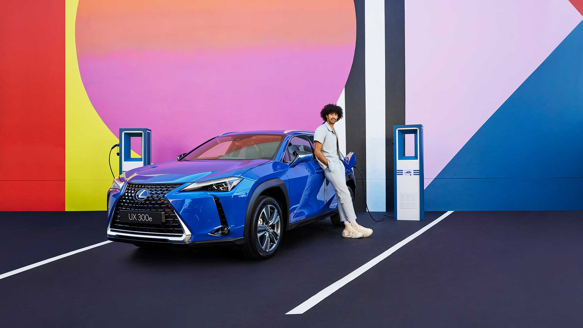 Lexus UX 300e Sports Luxury pre-production model