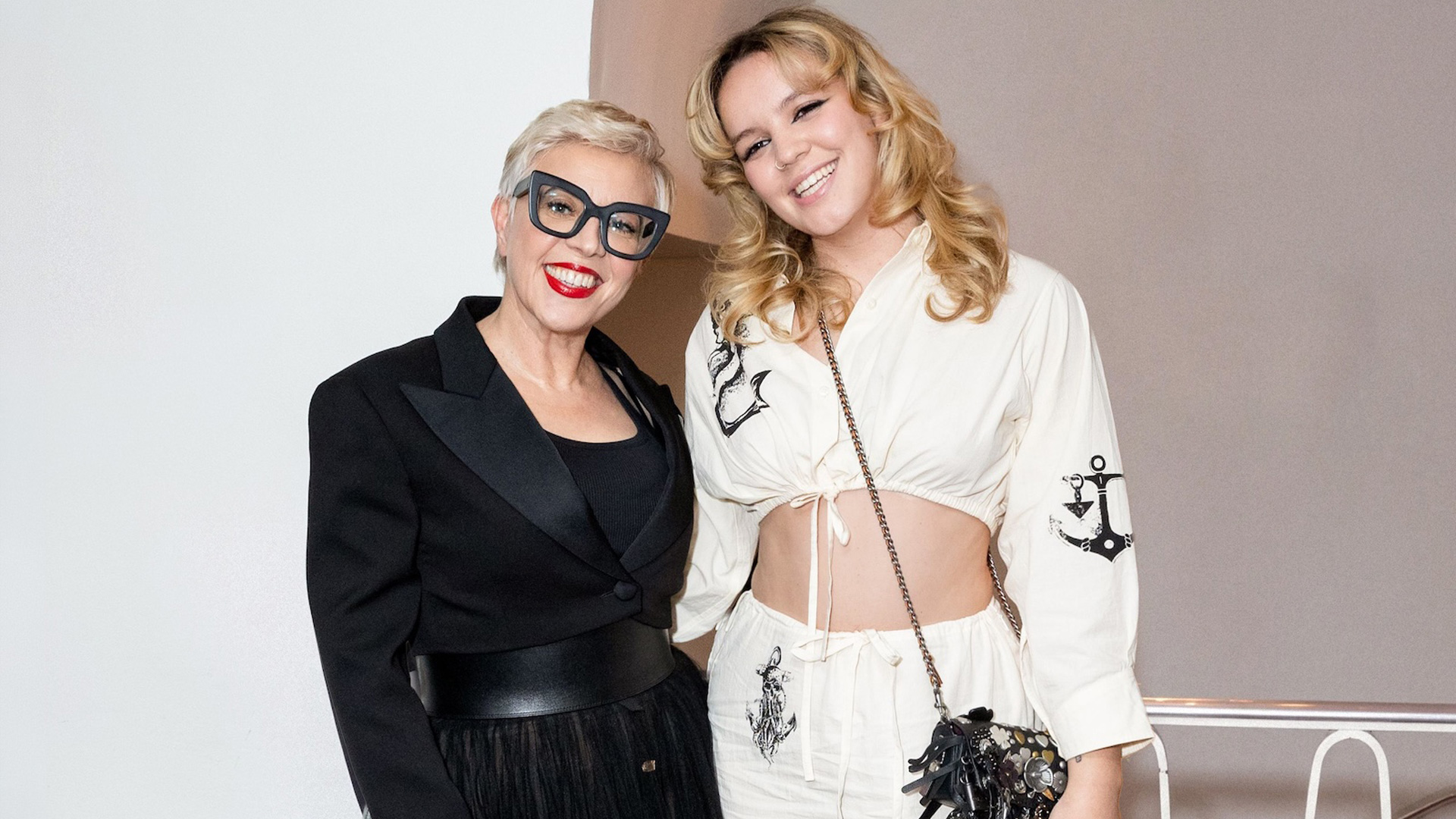 Catherine Martin Luhrmann AC and Lilly Luhrmann